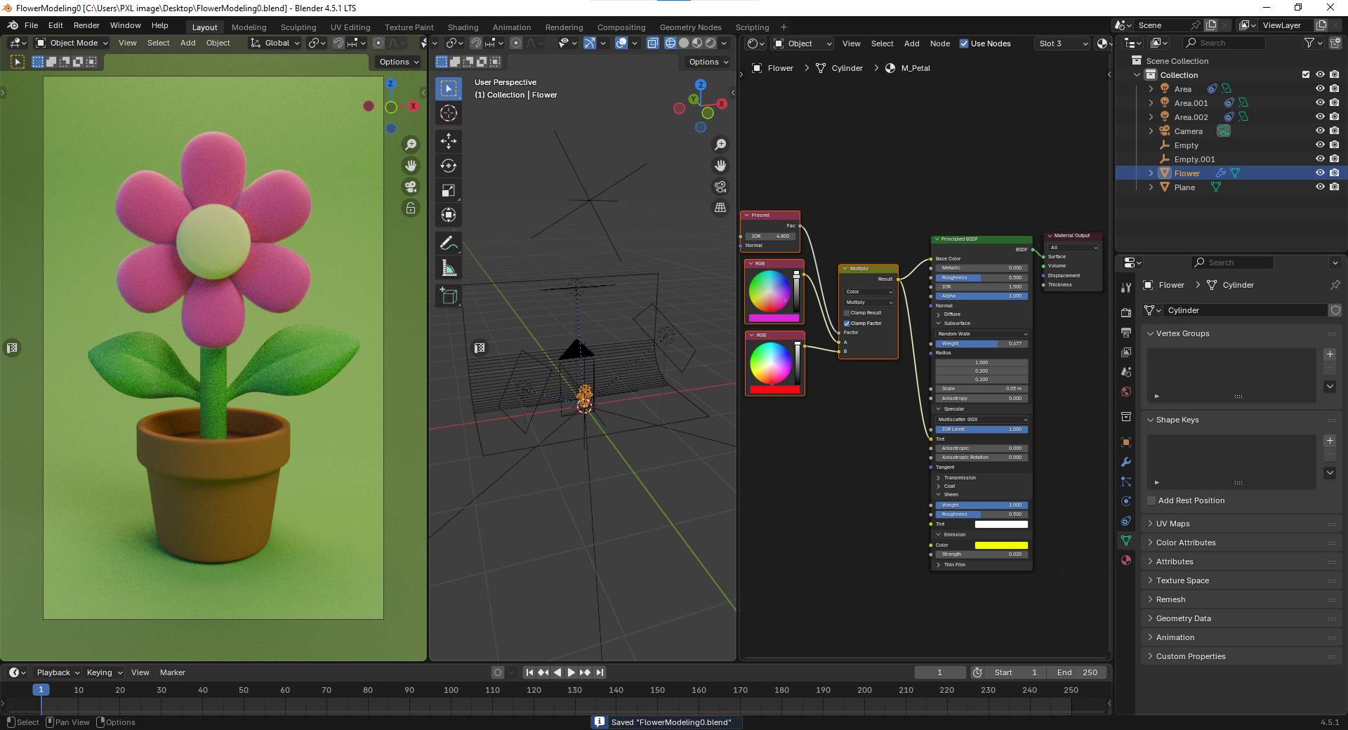 Geometry Nodes dans Blender